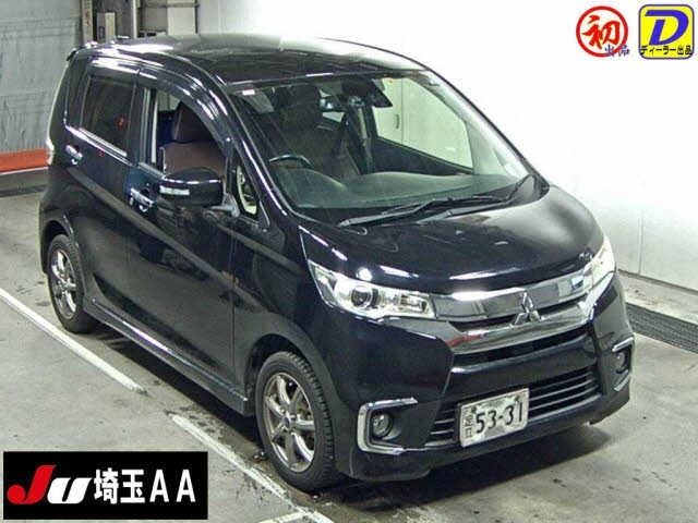 12075 Mitsubishi Ek custom B11W 2016 г. (JU Saitama)